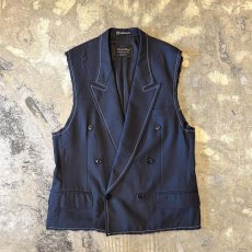 画像1: 【Wiz&Witch】"OUT STITCH" DOUBLE TAYLOR VEST / OS (1)