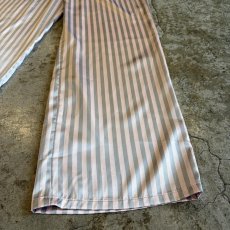 画像4: LUSTER PAIL COLOR STRIPE DESIGN SLEEPING PANTS / W26~W38 (4)