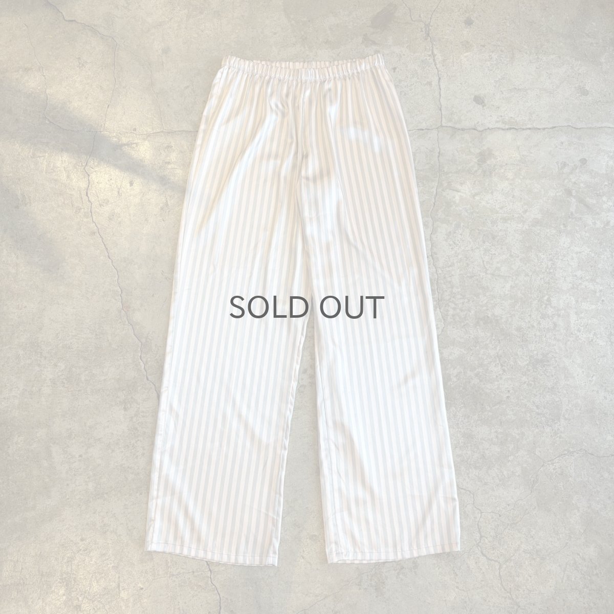 画像1: LUSTER PAIL COLOR STRIPE DESIGN SLEEPING PANTS / W26~W38 (1)