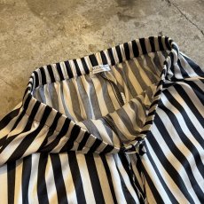 画像7: MONOCHROME COLOR STRIPE PATTERN DESIGN PANTS / FREE~W39 (7)