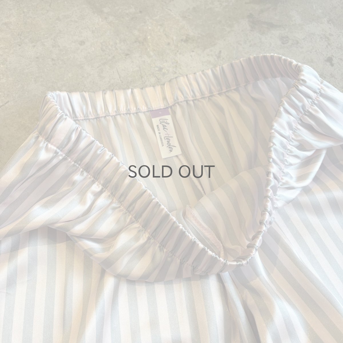 画像7: LUSTER PAIL COLOR STRIPE DESIGN SLEEPING PANTS / W26~W38 (7)