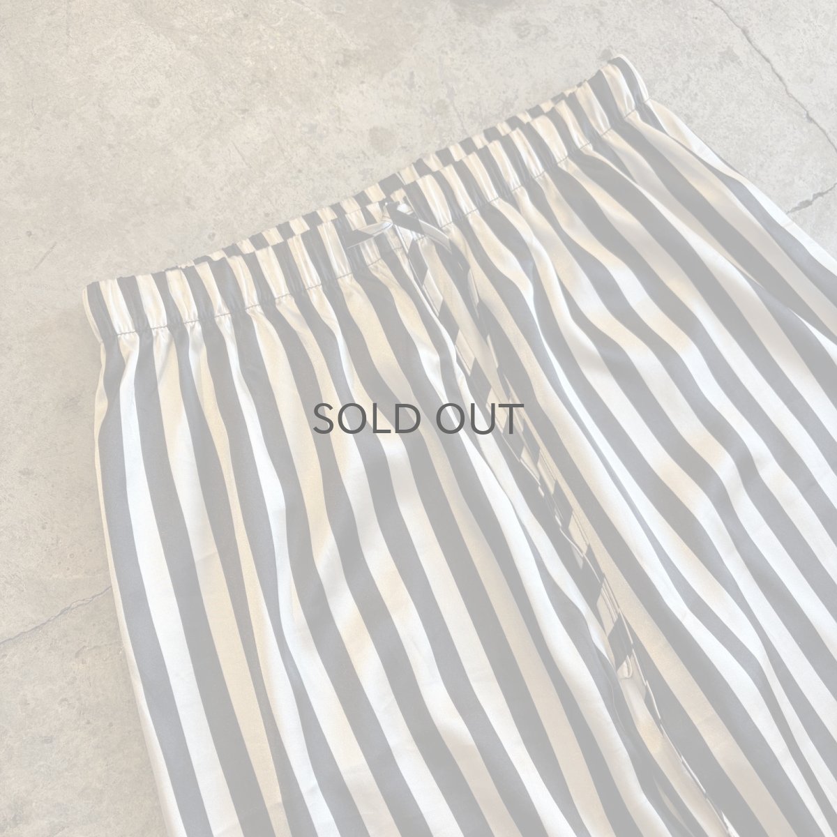 画像3: MONOCHROME COLOR STRIPE PATTERN DESIGN PANTS / FREE~W39 (3)