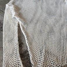 画像5: MONOTONE MESH DESGN L/S TOPS / Mens L (5)