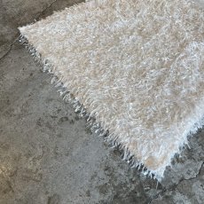 画像4: IVORY COLOR ALL OVER SHAGGY DESIGN VEST / Ladies M (4)