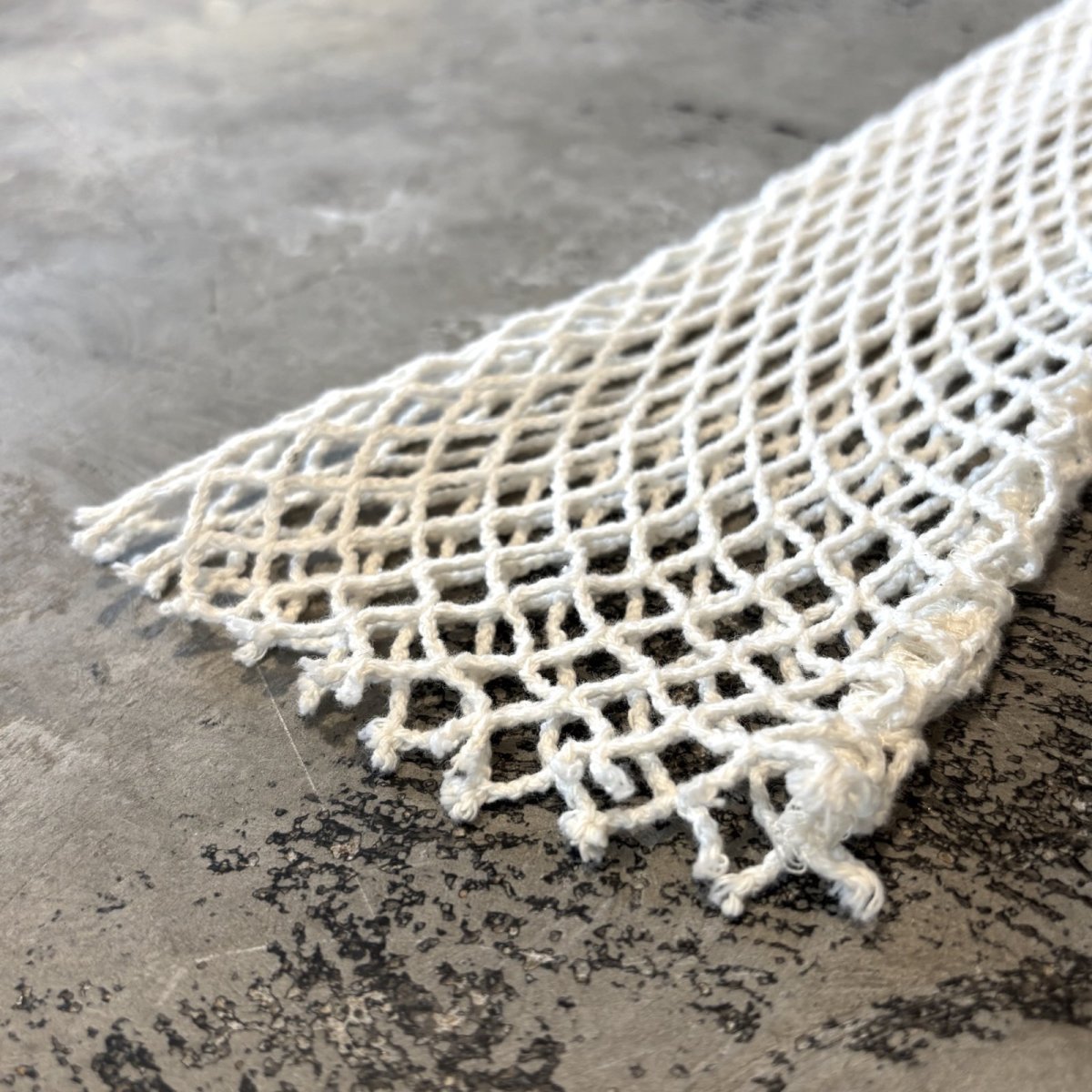 画像7: MONOTONE MESH DESGN L/S TOPS / Mens L (7)