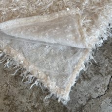 画像5: IVORY COLOR ALL OVER SHAGGY DESIGN VEST / Ladies M (5)