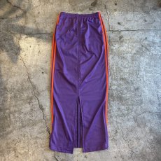 画像2: 【Wiz&Witch】"UNITED" BACK SLIT SPORTY LONG SKIRT / OS (2)