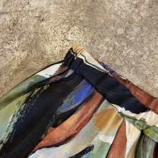 画像7: ALL OVER MIX COLOR ART PATTERN DESIGN PANTS / ~W33 (7)