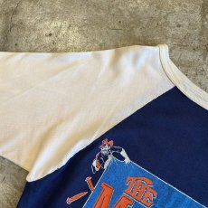 画像8: OLD BOTH SIDES PRINT DESIGN RAGLAN SLEEVE TOPS / Ladies M  (8)