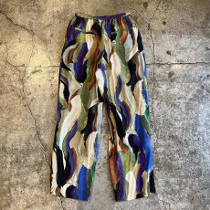 画像2: ALL OVER MIX COLOR ART PATTERN DESIGN PANTS / ~W33 (2)