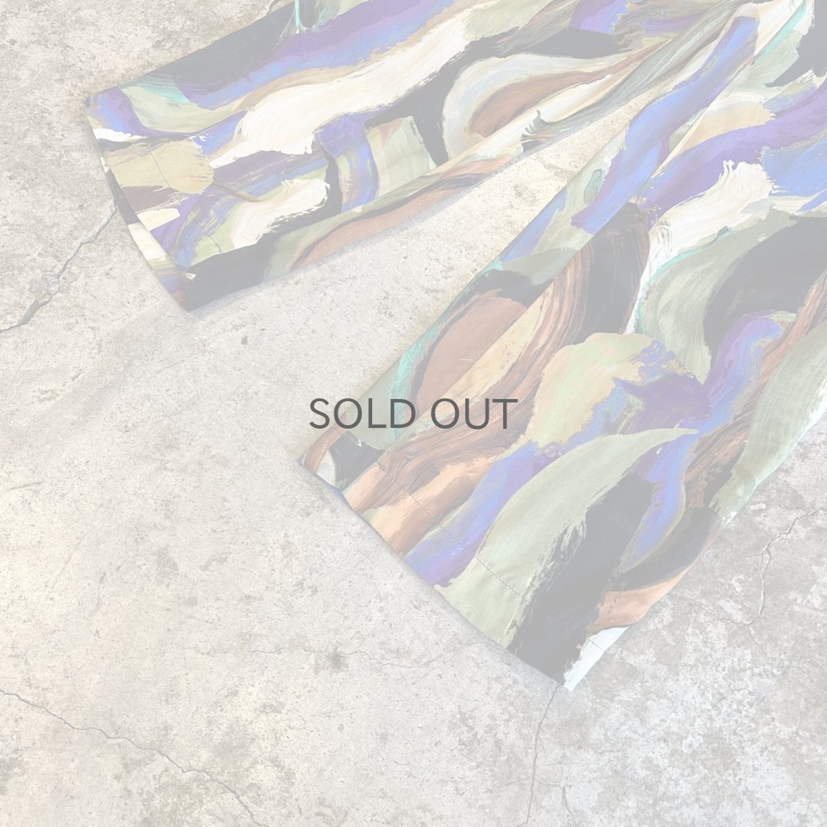 画像5: ALL OVER MIX COLOR ART PATTERN DESIGN PANTS / ~W33 (5)