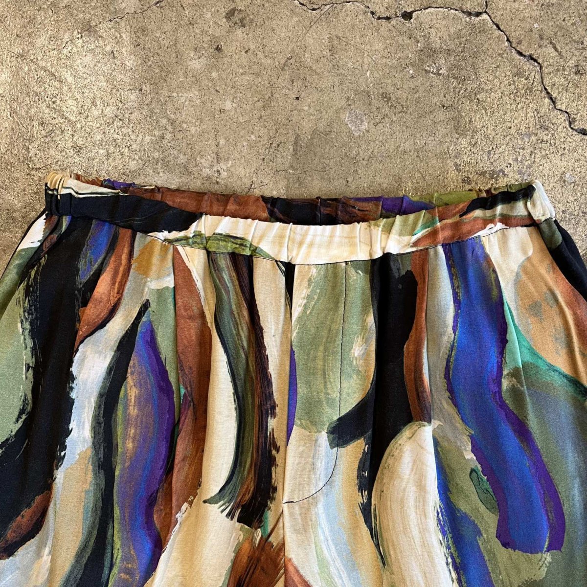 画像6: ALL OVER MIX COLOR ART PATTERN DESIGN PANTS / ~W33 (6)