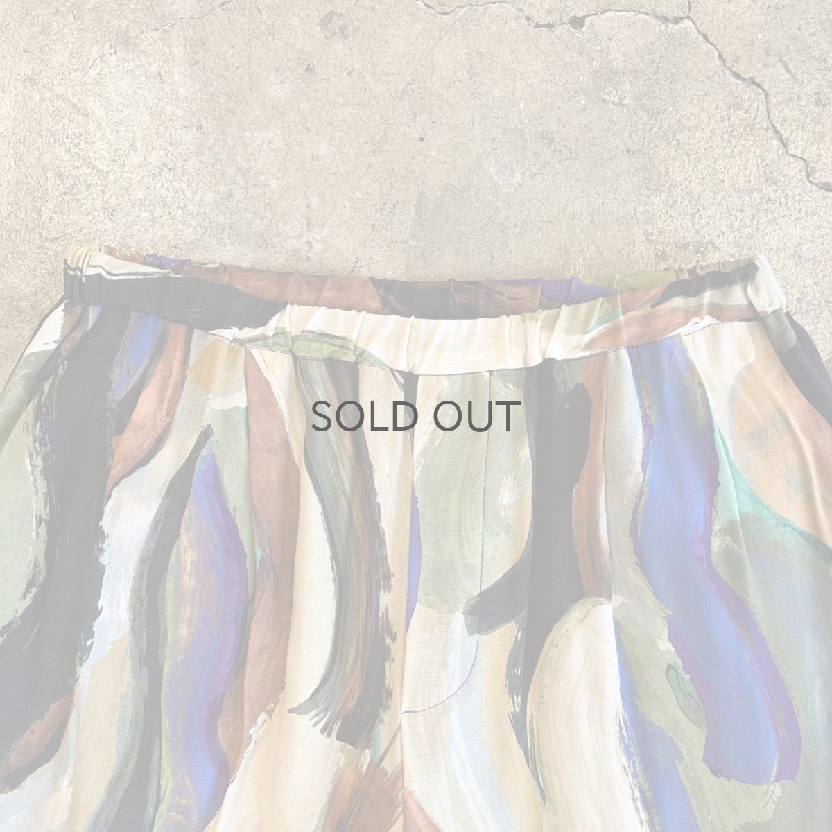 画像6: ALL OVER MIX COLOR ART PATTERN DESIGN PANTS / ~W33 (6)