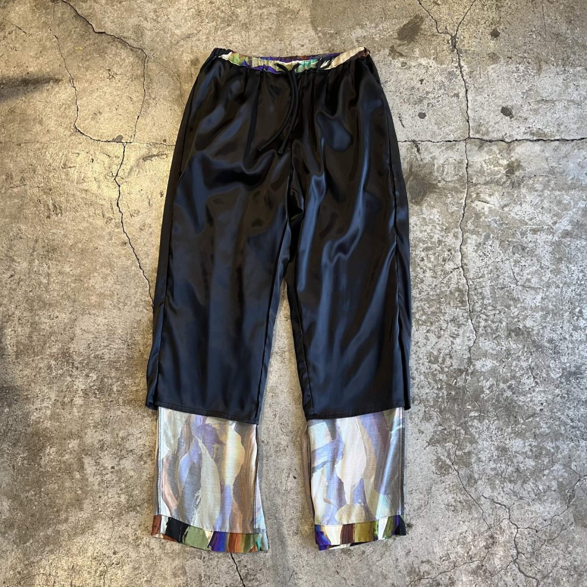 画像3: ALL OVER MIX COLOR ART PATTERN DESIGN PANTS / ~W33 (3)