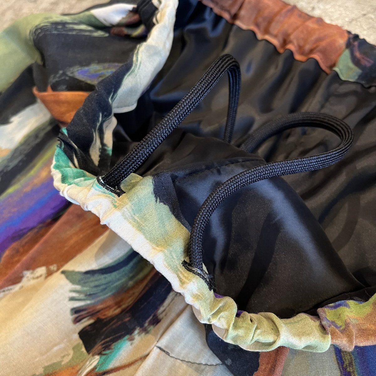 画像9: ALL OVER MIX COLOR ART PATTERN DESIGN PANTS / ~W33 (9)
