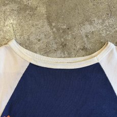 画像9: OLD BOTH SIDES PRINT DESIGN RAGLAN SLEEVE TOPS / Ladies M  (9)