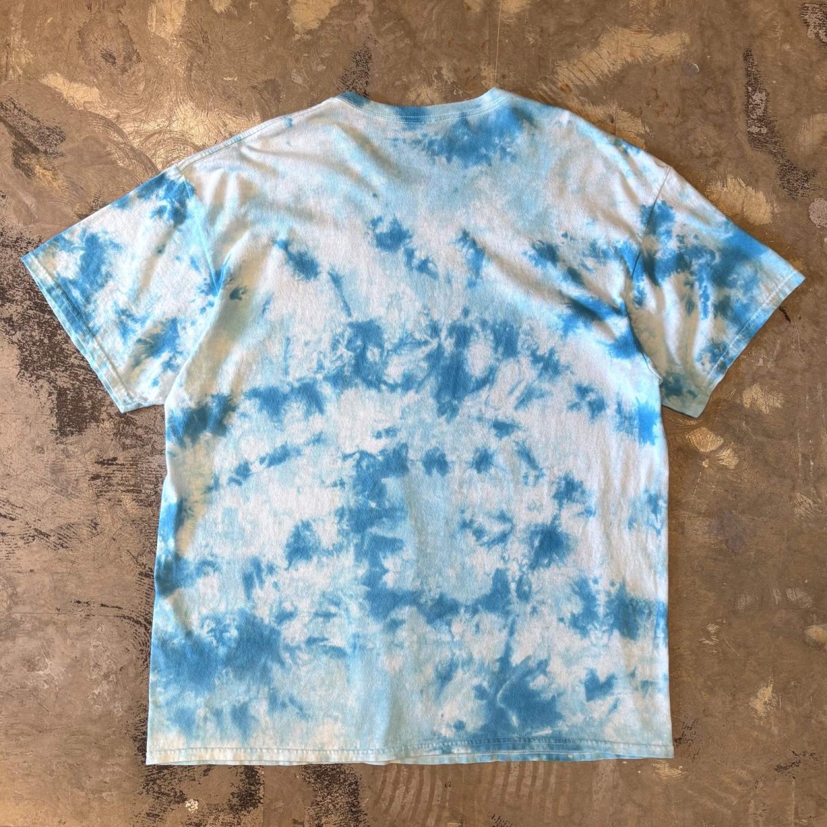 画像2: "ALICE IN WONDERLAND" PRINTED TIE DYE S/S TEE / Mens XL (2)