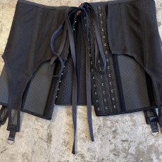 画像7: 【Wiz&Witch】"UNITED" VTG LACE MIX WRAP SKIRT / FREE (7)