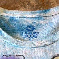 画像10: "ALICE IN WONDERLAND" PRINTED TIE DYE S/S TEE / Mens XL (10)