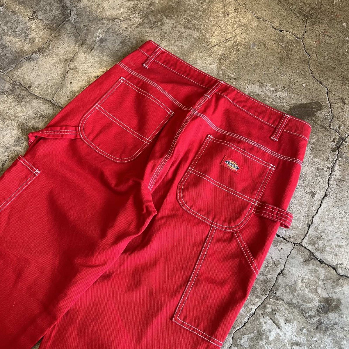 画像9: 【DICKIES】STITCH DESIGN COLOR PAINTER PANTS / W31(9/29)  (9)