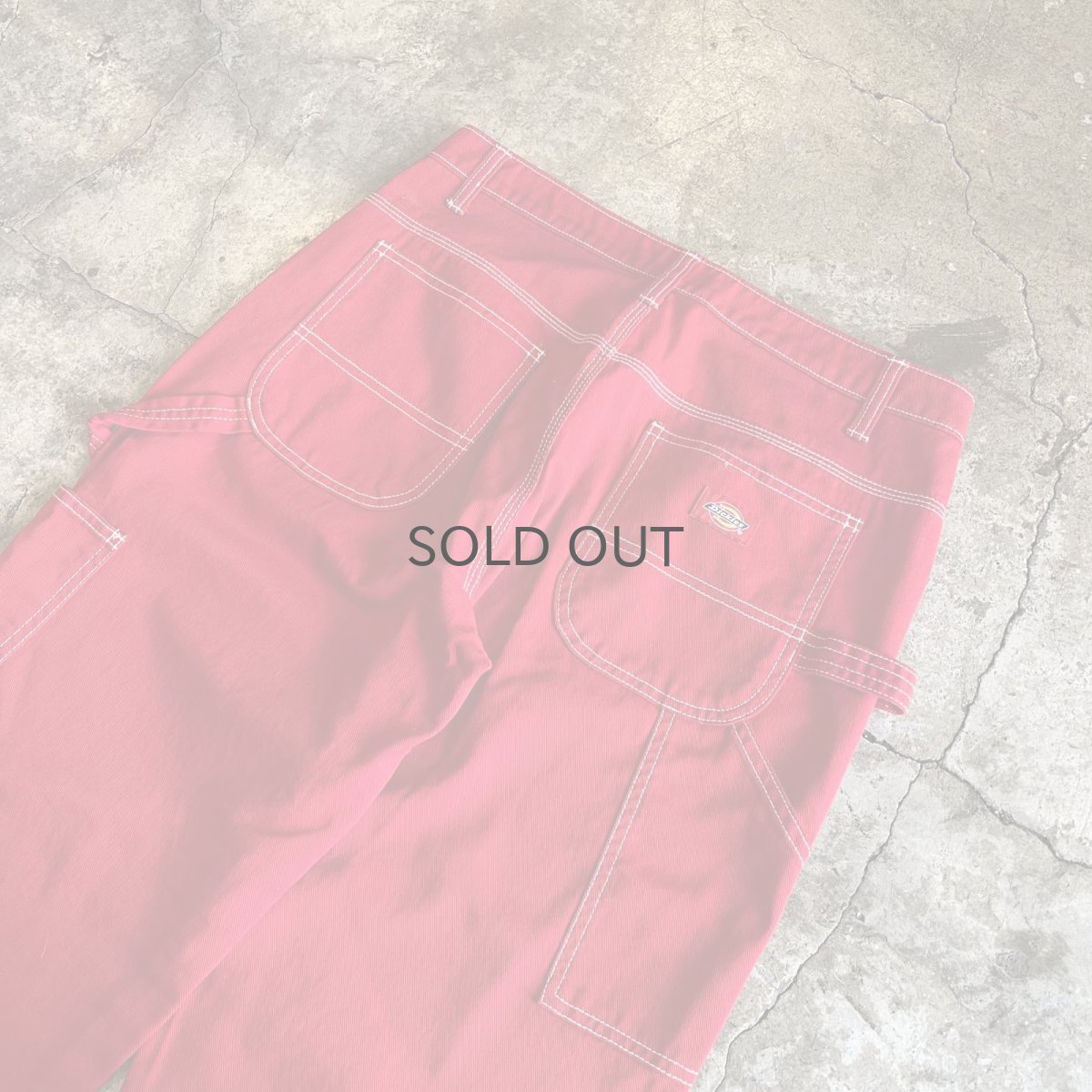 画像9: 【DICKIES】STITCH DESIGN COLOR PAINTER PANTS / W31(9/29)  (9)