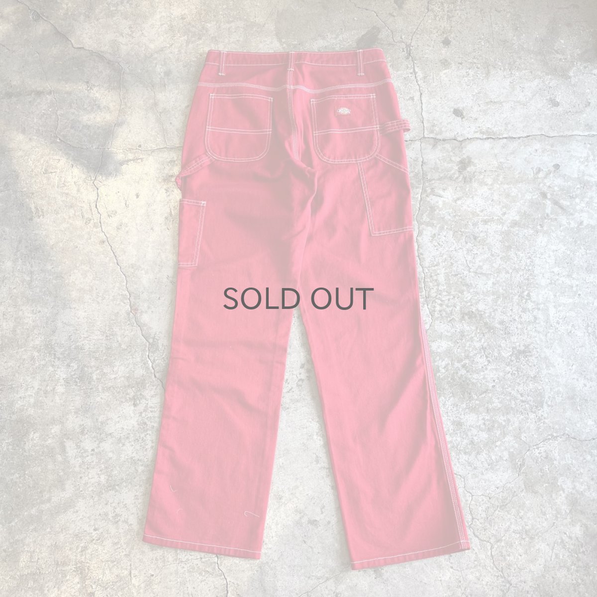 画像2: 【DICKIES】STITCH DESIGN COLOR PAINTER PANTS / W31(9/29)  (2)