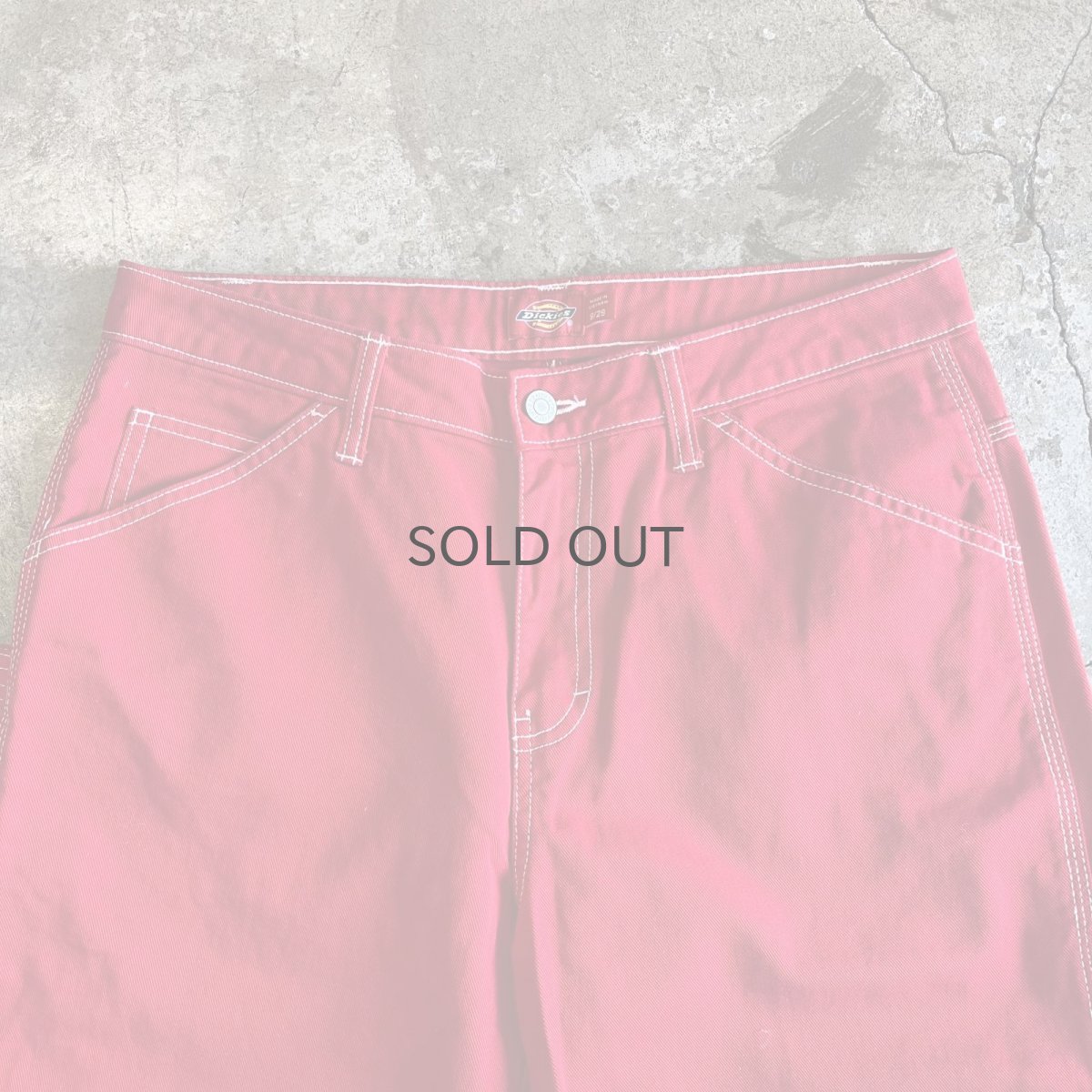 画像6: 【DICKIES】STITCH DESIGN COLOR PAINTER PANTS / W31(9/29)  (6)