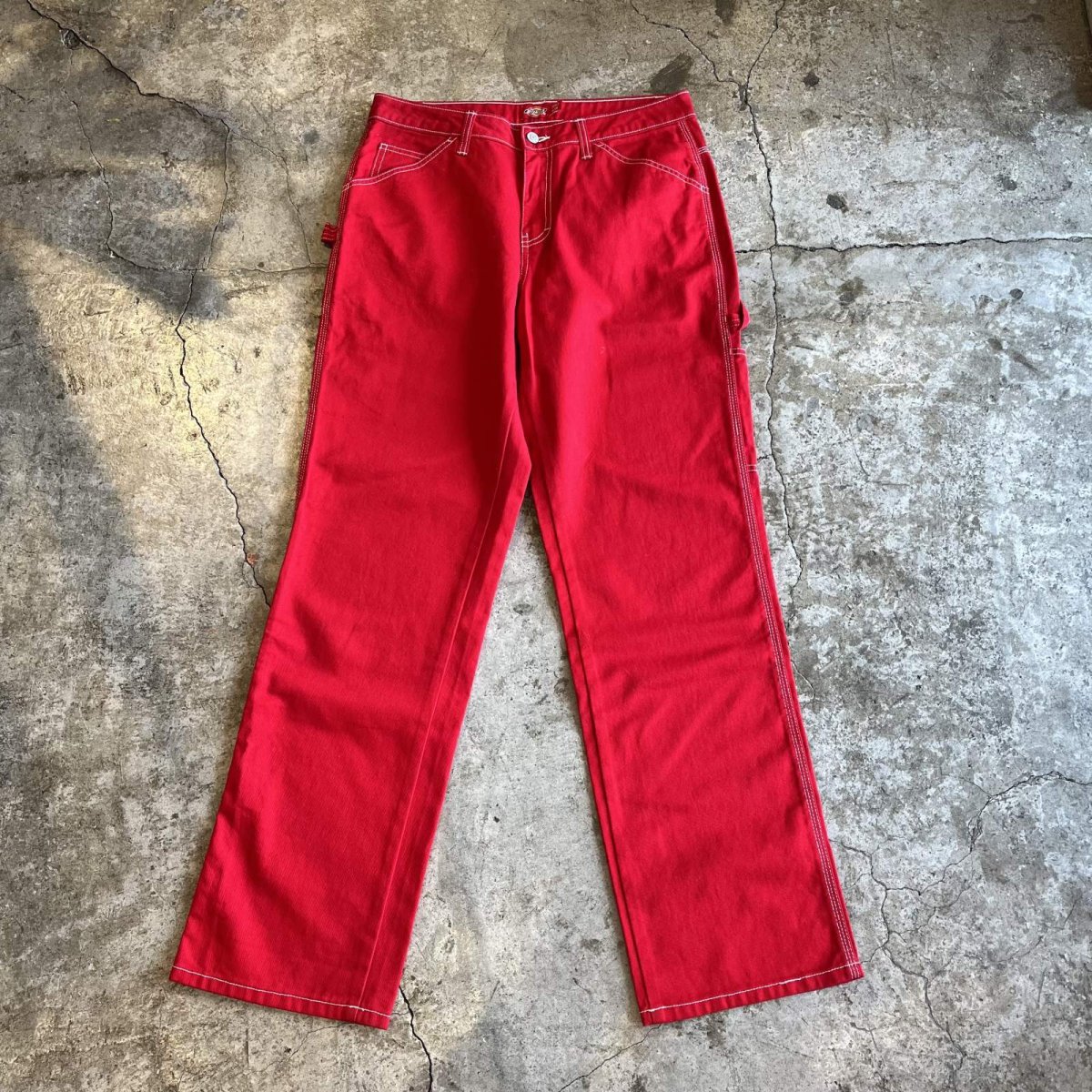 画像1: 【DICKIES】STITCH DESIGN COLOR PAINTER PANTS / W31(9/29)  (1)