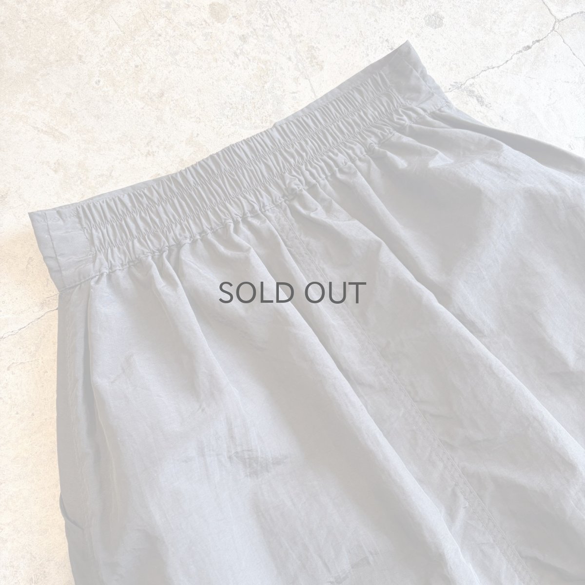 画像9: FRONT ZIP DESIGN NYLON CARGO SKIRT / W25~W29 (9)