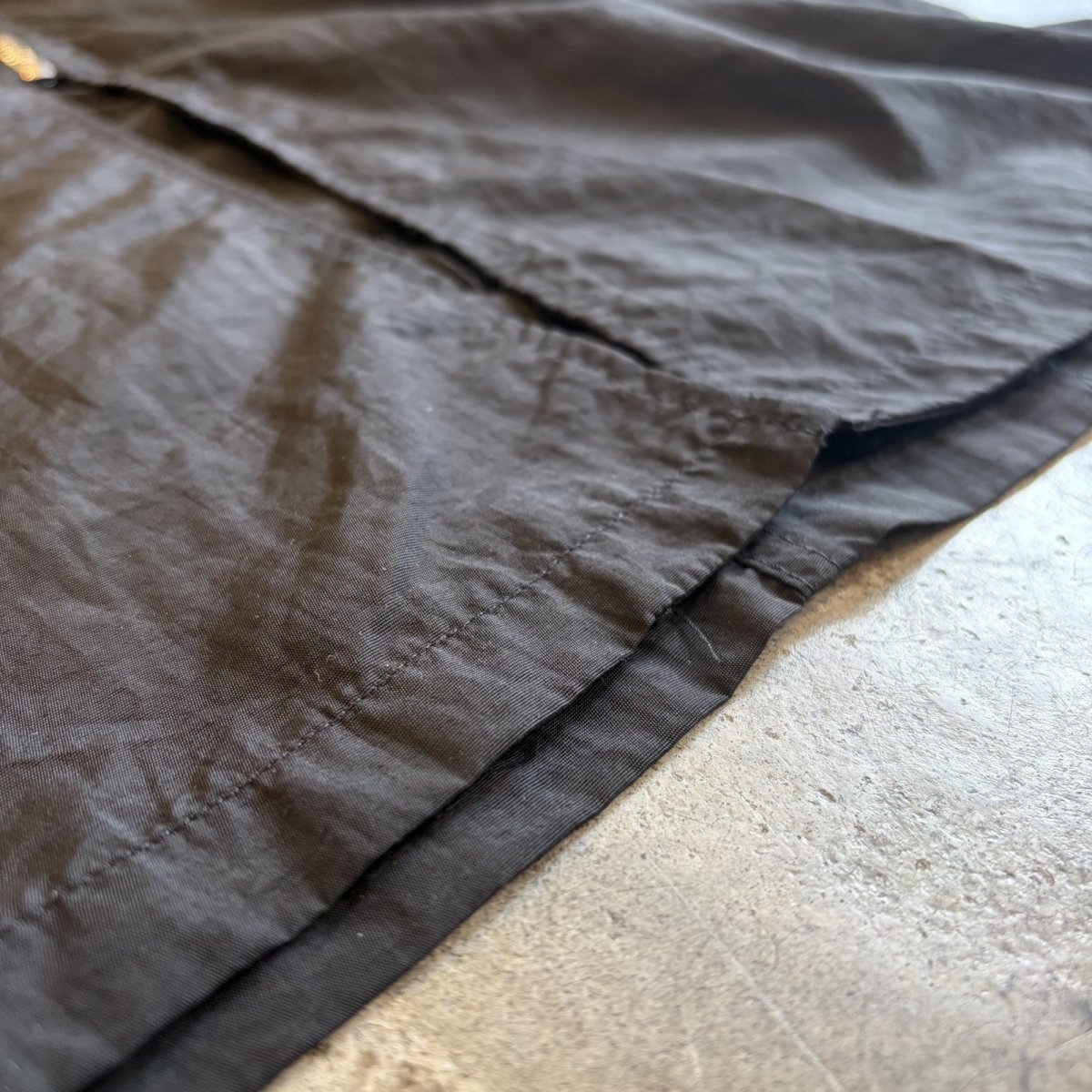 画像11: FRONT ZIP DESIGN NYLON CARGO SKIRT / W25~W29 (11)