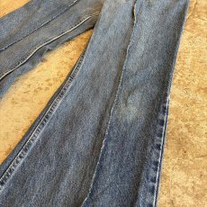 画像6: 【Wiz&Witch】"UNITED" TWINS WIDE DENIM PANTS / W29 (6)