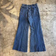 画像2: 【Wiz&Witch】"UNITED" TWINS WIDE DENIM PANTS / W29 (2)