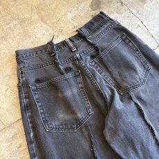 画像8: 【Wiz&Witch】 "TWINS" WIDE DENIM PANTS / W30 (8)