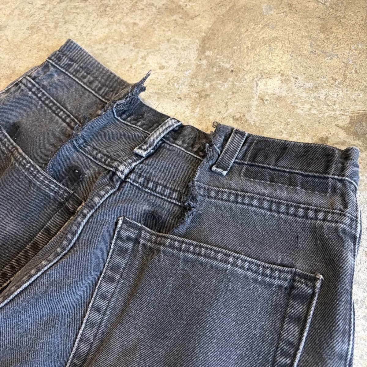 画像9: 【Wiz&Witch】 "TWINS" WIDE DENIM PANTS / W30 (9)