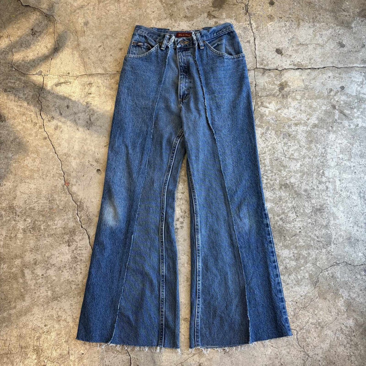 画像1: 【Wiz&Witch】"UNITED" TWINS WIDE DENIM PANTS / W29 (1)