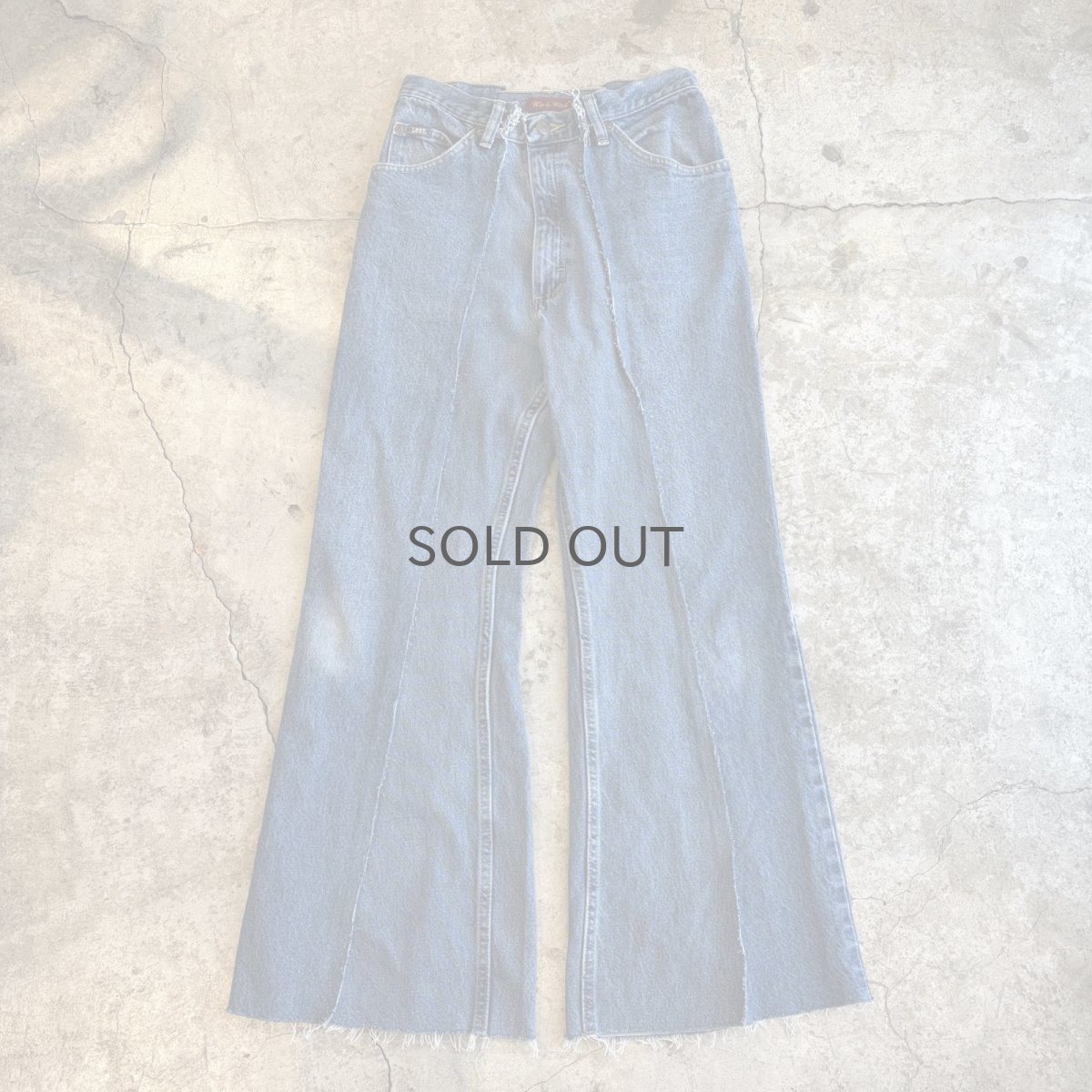 画像1: 【Wiz&Witch】"UNITED" TWINS WIDE DENIM PANTS / W29 (1)