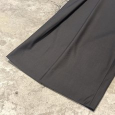 画像8: 【WONDERGROUND】WIDE SILHOUETTE BELTED SLACKS / GRAY / OS (8)