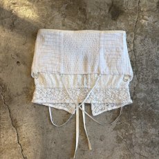 画像2: 【Wiz&Witch】"WANDERER" LACE MIX WRAP SKIRT / FREE (2)