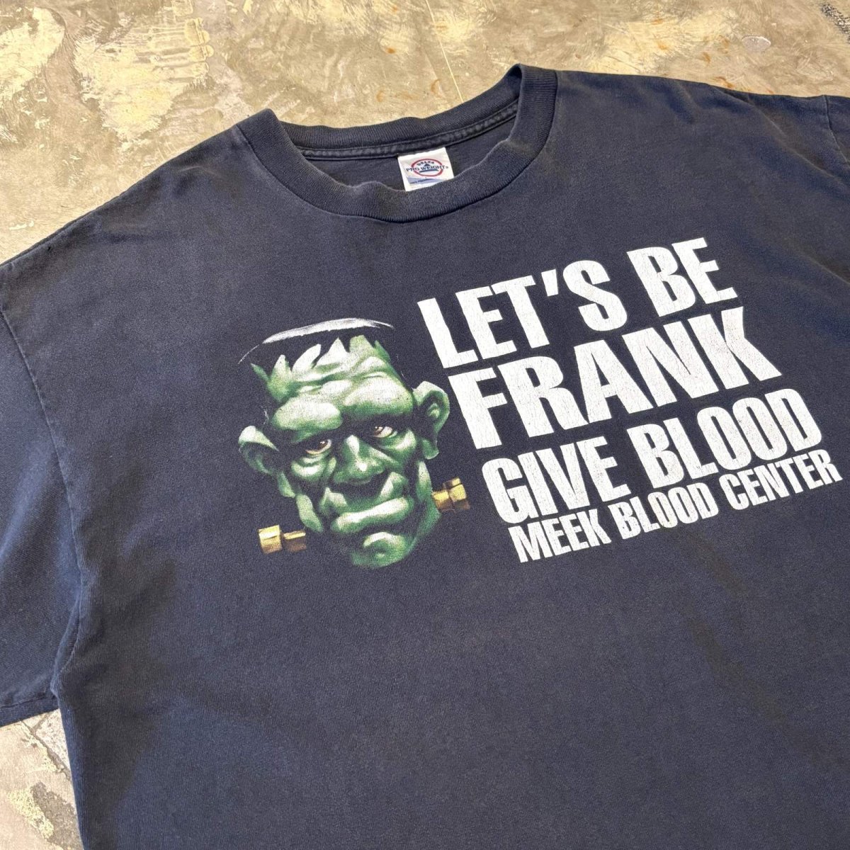 画像3: FRANKEN MESSSAGE PRINTED S/S TEE / Mens XL (3)