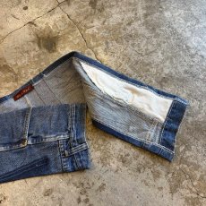 画像7: 【Wiz&Witch】"WEIRD" PATCHWORK DENIM WRAP CORSET / OS (7)