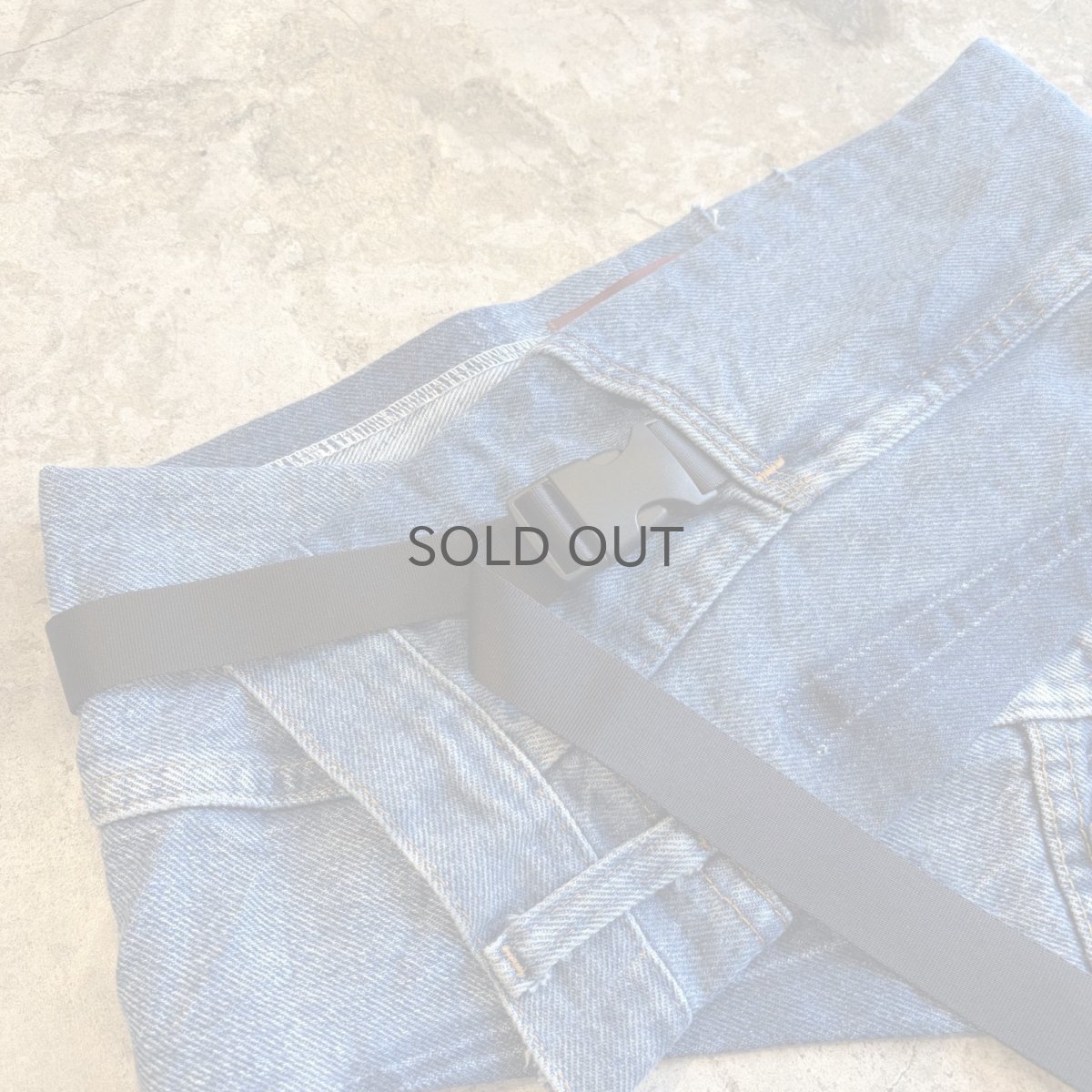画像3: 【Wiz&Witch】"WEIRD" PATCHWORK DENIM WRAP CORSET / OS (3)