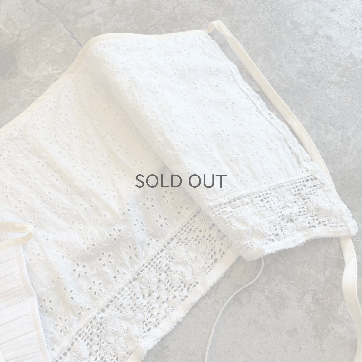 画像7: 【Wiz&Witch】"WANDERER" LACE MIX WRAP SKIRT / FREE (7)