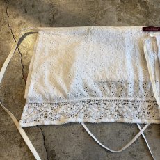 画像5: 【Wiz&Witch】"WANDERER" LACE MIX WRAP SKIRT / FREE (5)