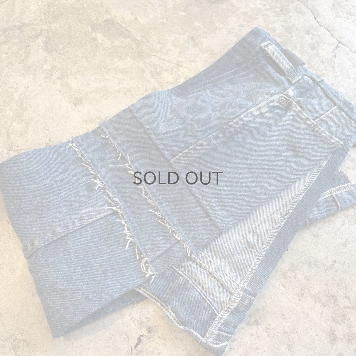 画像9: 【Wiz&Witch】"WEIRD" PATCHWORK DENIM WRAP CORSET / OS (9)