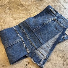 画像9: 【Wiz&Witch】"WEIRD" PATCHWORK DENIM WRAP CORSET / OS (9)
