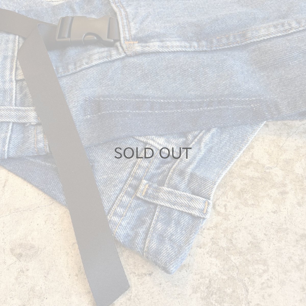 画像4: 【Wiz&Witch】"WEIRD" PATCHWORK DENIM WRAP CORSET / OS (4)