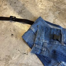 画像6: 【Wiz&Witch】"WEIRD" PATCHWORK DENIM WRAP CORSET / OS (6)