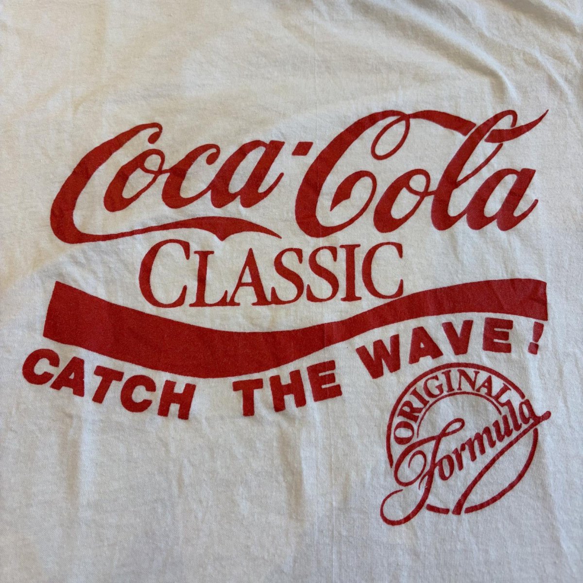 画像4: 80's【COCA COLA】FRONT PRINTED COMPANY S/S TEE / Ladies M / MADE IN USA (4)