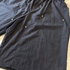 画像6: 【WONDERGROUND】DOUBLE KNEE STYLE WIDE SILHOUETTE NYLON SHORTS / OS (6)