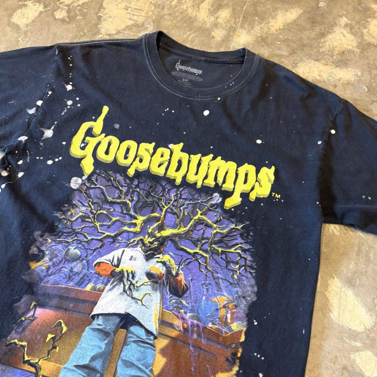 画像4: "GOOSEBUMPS" FRONT PRINTED S/S TEE / Mens S(M) (4)
